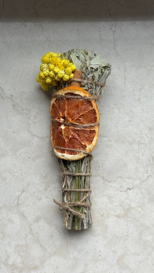 🍊 BEREKET – Räucherbündel für Fülle & Wohlstand